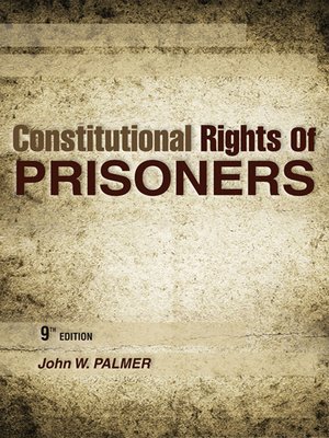 cover image of Constitutional Rights of Prisoners